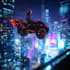 create cyberpunk city promotional
