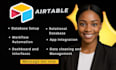 be your airtable expert, create airtable automation, airtable database