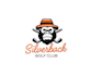 design silver back golf club logo