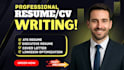 write executive resume, CV, cover letter and optimize linkedin