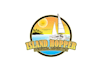 design particular island hopper sailing academy logo