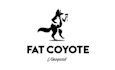 design particular fat coyote vineyard logo