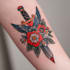 do traditional old school tattoo design
