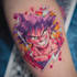 make comic cartoon anime tattoo design