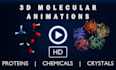 create 3d chemical structure animations for scientific presentations