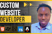 build an ultra fast SEO optimized custom website