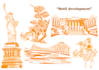 create traditional toile de jouy