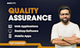 provide manual and automated QA testing for websites, apps, and apis
