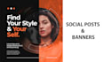 design eye catching whatsapp status and social media posts