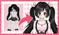 draw your roblox avatar in my anime art style