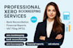 do professional xero bookkeeping with bank reconciliation