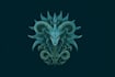 make a fantasy game logo with cool unique magic style