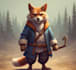 draw anime art style furry characters