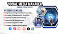 be your creative social media marketing strategist and brand manager