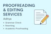 professionally proofread your essays and documents