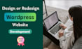 create or redesign a custom wordpress website