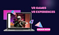 create unity game ios,android, PC, webgl, web3,oculus, ai