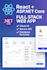 create your react and asp net core full stack web developer