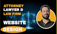 design attorney, lawyer, law firm, business, wordpress website