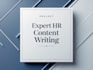 write expert HR articles and thought leadership content