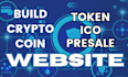 build a crypto coin ico presale website with web3 wallet connect