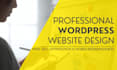 design a stunning wordpress website with hosting and domain
