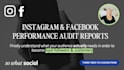 provide social media performance report