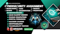 do a cybersecurity powerpoint, vulnerability, assignment, project, and report