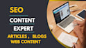 do SEO article writing website content or blog writing