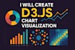 create data visualization chart using d3js