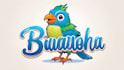 design bird mascot logo with express delivery