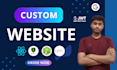 develop a custom saas or mern stack web application with admin dashboard