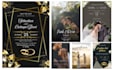 custom wedding invitation card, birthday invitation cards