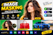 do professional image masking, hair masking and background removal