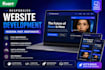 be a full stack developer for your business website
