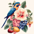 made professional botanical illustration based on your idea