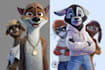 create animals cartoon illustrations