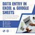 help with data entry, formatting, and file organization