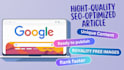 create an SEO optimized article and one ai image