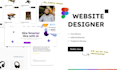 make clean, fully responsive, UI UX, modern designs