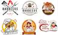 design creative food and restaurant logo