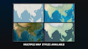 create your custom animated map and route videos