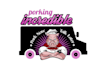 design minimal conservative BBQ food truck logo