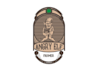 design excellent good looking angry farmer logo