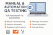 do manual and automation testing for your web or mobile app