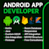 develop your custom native android app in android studio using java kotlin
