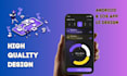 design custom mobile app UI for ios, android, or any industry