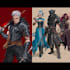 draw dnd character art and fantasy concept illustrations
