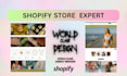 setup shopify store, design shopify store, build shopify website development