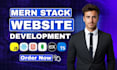 create mern stack websites as a mern stack developer